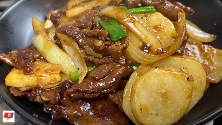 Beef and Potato Stir Fry Tender and Juicy Recipe